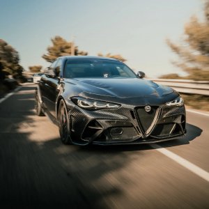 Alfa Romeo Giulia Quadrifoglio GTAm Conversion Kit by PariS'5 GaraGe - Complete Kit - Carbon Fiber Alfa Romeo Giulia Quadrifoglio GTAm Conversion Kit by PariS'5 GaraGe - Complete Kit - Carbon Fiber